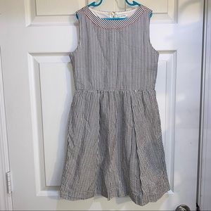 Crewcuts Seersucker Dress • Size 10 girls